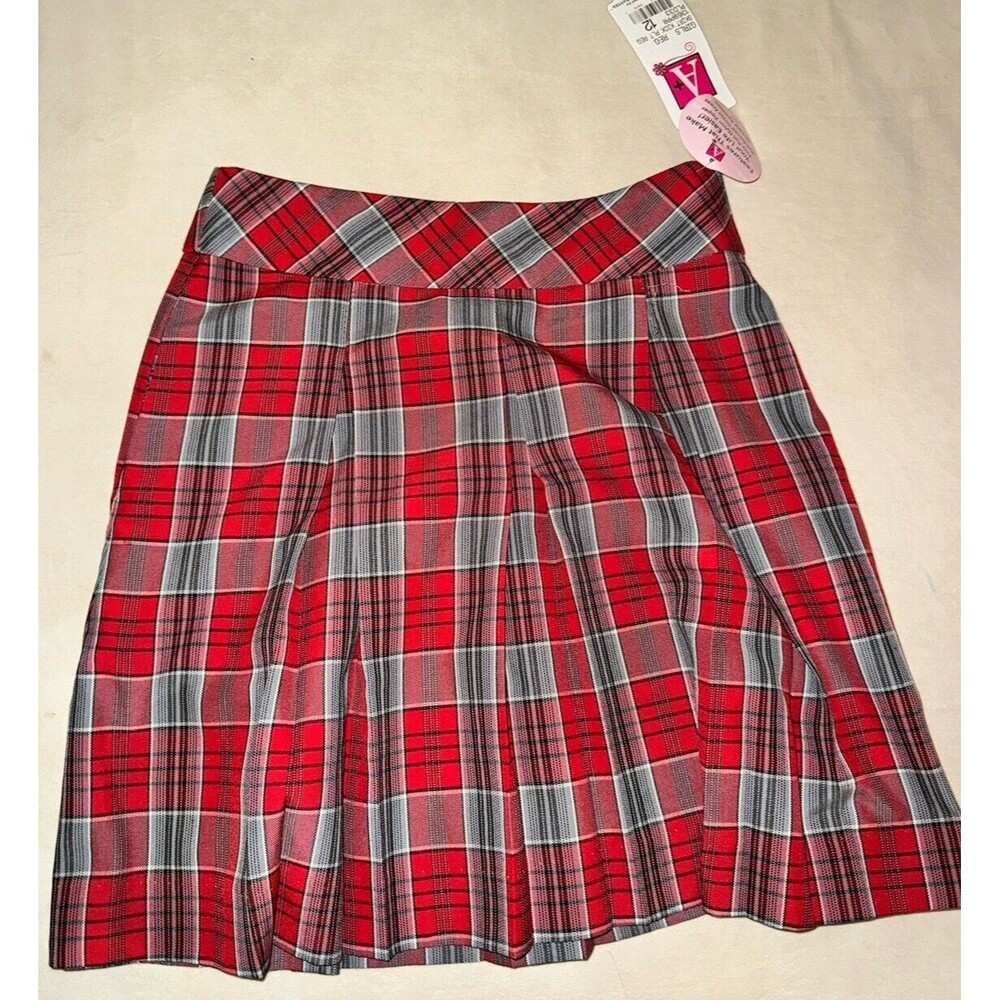 A+ plaid skirt women School Skirt Size 12
